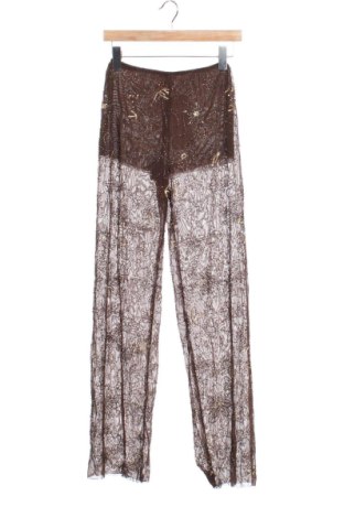Pantaloni de femei Zara, Mărime XXS, Culoare Maro, Preț 196,00 Lei, #137385858