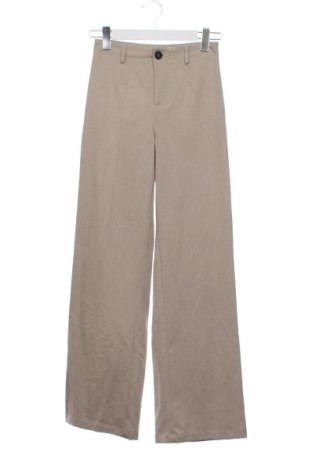 Γυναικείο παντελόνι Bershka, Μέγεθος XS, Χρώμα  Μπέζ, Τιμή 12,69 €, #137394000