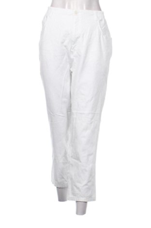 Pantaloni de femei Unbranded, Mărime L, Culoare Alb, Preț 73,49 Lei, #137402577
