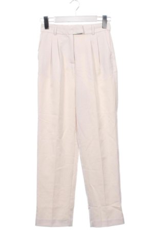 Pantaloni de femei Sinsay, Mărime XXS, Culoare Ecru, Preț 68,24 Lei, #137412231