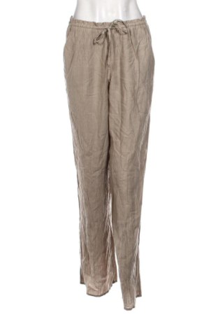 Pantaloni de femei Zara, Mărime L, Culoare Bej, Preț 110,23 Lei, #137434337