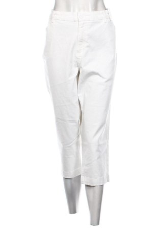 Pantaloni de femei Seasalt Cornwall, Mărime XXL, Culoare Alb, Preț 311,21 Lei, #137435211