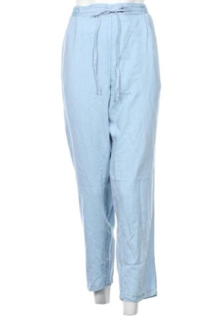 Pantaloni de femei Sinsay, Mărime XXL, Culoare Albastru, Preț 61,31 Lei, #137436285