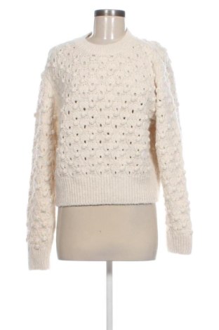 Damski sweter Zara, Rozmiar M, Kolor ecru, Cena 46,57 zł, #137409678