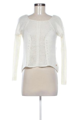Дамски пуловер Superdry, Размер XS, Цвят Екрю, Цена 64,20 €, #137411798
