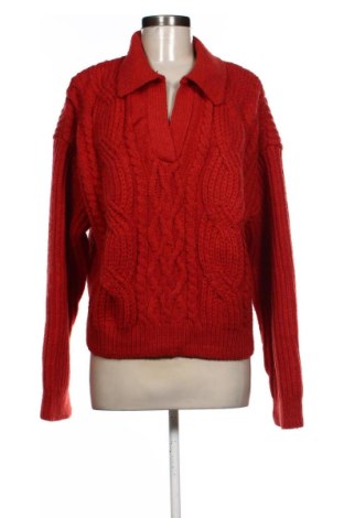 Pulover de femei H&M, Mărime XXL, Culoare Roșu, Preț 60,00 Lei, #137416833