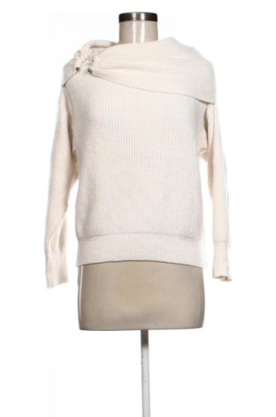 Pulover de femei SHEIN, Mărime XL, Culoare Ecru, Preț 36,00 Lei, #137417281