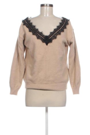 Pulover de femei Unbranded, Mărime L, Culoare Bej, Preț 35,96 Lei, #137418715