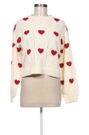 Pulover de femei Fb Sister, Mărime M, Culoare Ecru, Preț 26,25 Lei, #137421192