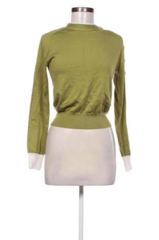 Дамски пуловер Zara, Размер M, Цвят Зелен, Цена 11,00 €, #137421951