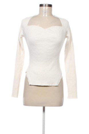 Damski sweter Reserved, Rozmiar L, Kolor ecru, Cena 46,57 zł, #137428398