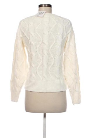 Pulover de femei Sinsay, Mărime S, Culoare Ecru, Preț 47,24 Lei, #137442785