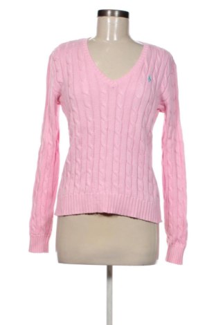 Pulover de femei Polo Ralph Lauren, Mărime M, Culoare Roz, Preț 530,16 Lei, #137444122