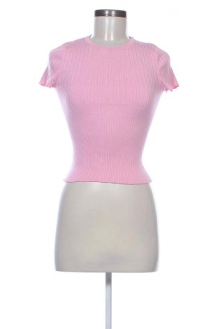 Pulover de femei Bershka, Mărime M, Culoare Roz, Preț 31,49 Lei, #137445669