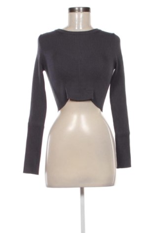 Pulover de femei Bershka, Mărime S, Culoare Gri, Preț 36,74 Lei, #137457353