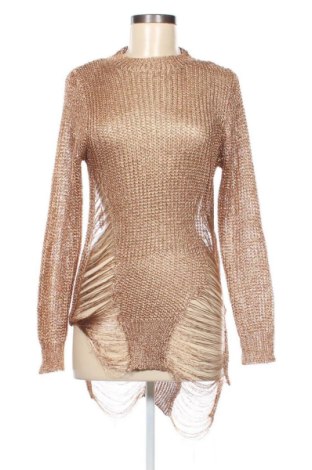 Damski sweter Unbranded, Rozmiar M, Kolor Złocisty, Cena 42,34 zł, #137411514