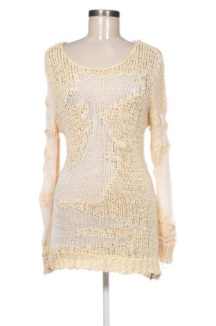 Дамски пуловер Zara, Размер S, Цвят Екрю, Цена 13,00 €, #137440139