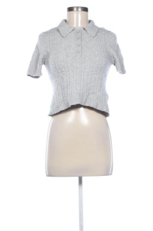 Дамски пуловер Pull&Bear, Размер S, Цвят Сив, Цена 6,00 €, #137449697