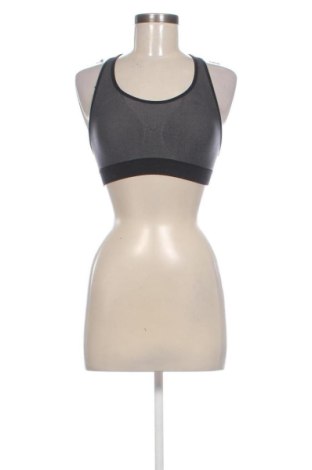 Дамски спортен топ Decathlon, Размер S, Цвят Сив, Цена 7,00 €, #137453037