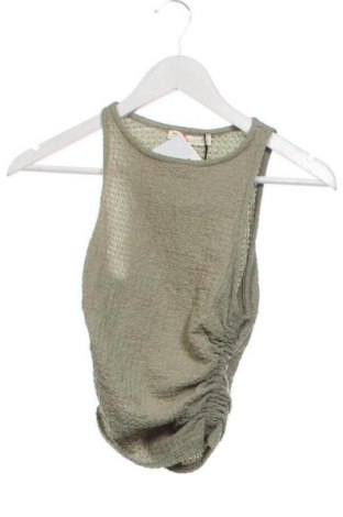 Top de femei Pull&Bear, Mărime XS, Culoare Verde, Preț 103,99 Lei, #137202769