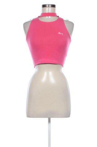Damski top Bershka, Rozmiar XXS, Kolor Różowy, Cena 50,81 zł, #137405431