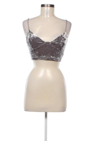 Damski top Zara, Rozmiar S, Kolor Szary, Cena 46,57 zł, #137407988