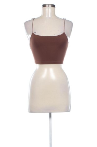 Dámsky top  Bershka, Veľkosť XS, Farba Hnedá, Cena  12,76 €, #137416771
