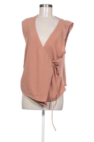 Дамски топ Zara, Размер M, Цвят Пепел от рози, Цена 15,00 €, #137420631