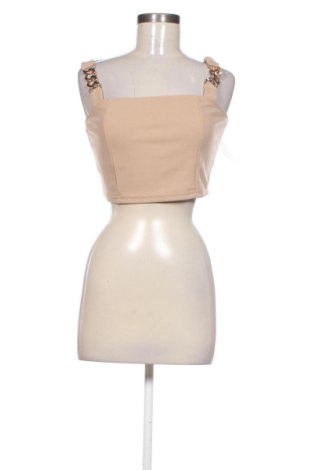 Top de femei SHEIN, Mărime M, Culoare Bej, Preț 47,24 Lei, #137436528