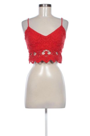 Top de femei Stradivarius, Mărime S, Culoare Roșu, Preț 66,64 Lei, #137445375