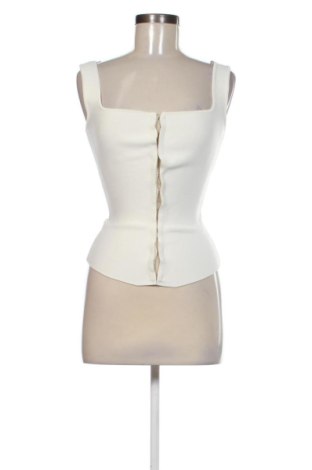Дамски топ Zara, Размер S, Цвят Екрю, Цена 13,00 €, #137448633