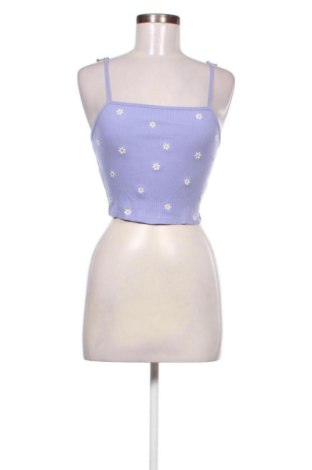 Damski top Pull&Bear, Rozmiar M, Kolor Fioletowy, Cena 38,10 zł, #137452437