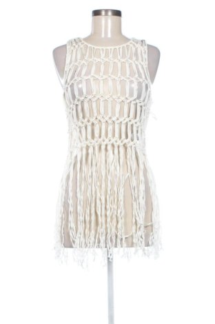 Top de femei Bershka, Mărime M, Culoare Ecru, Preț 61,00 Lei, #137453210
