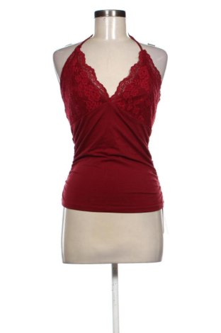 Top de femei Romwe, Mărime L, Culoare Roșu, Preț 89,23 Lei, #137457269