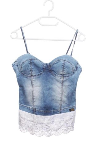 Top de femei John Richmond, Mărime XS, Culoare Albastru, Preț 337,60 Lei, #137008075