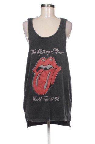 Дамски топ The Rolling Stones, Размер M, Цвят Сив, Цена 14,00 €, #137406175