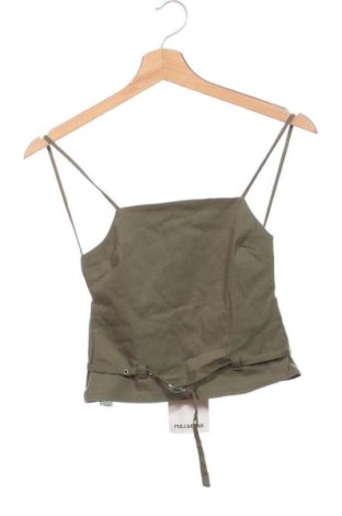 Damski top Pull&Bear, Rozmiar XS, Kolor Zielony, Cena 80,44 zł, #137410567