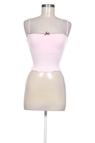 Dámsky top  Bershka, Veľkosť XS, Farba Ružová, Cena  17,15 €, #137425462