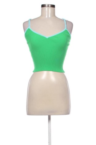 Дамски топ Zara, Размер XS, Цвят Зелен, Цена 11,43 €, #137448383