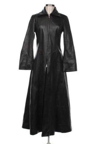Palton din piele pentru damă Unbranded, Mărime M, Culoare Negru, Preț 566,90 Lei, #137429216
