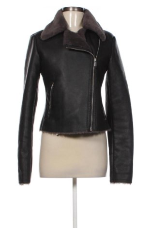 Geacă de piele pentru femei Mango, Mărime S, Culoare Negru, Preț 259,99 Lei, #137431613