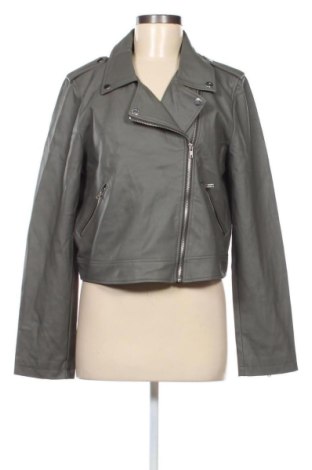 Geacă de piele pentru femei Fashion nova, Mărime L, Culoare Verde, Preț 145,53 Lei, #137418979