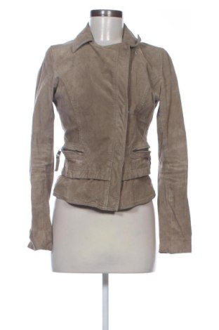 Дамско кожено яке ONLY, Размер M, Цвят Бежов, Цена 89,67 €, #137440342