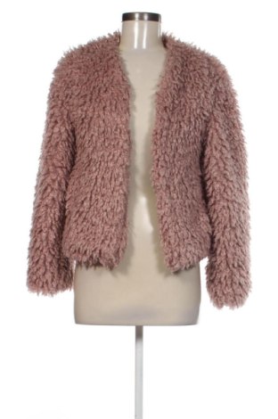 Damski płaszcz Bershka, Rozmiar XS, Kolor Popielaty róż, Cena 93,14 zł, #137454954