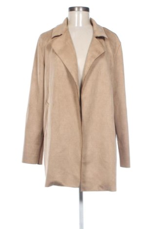 Palton de femei Pull&Bear, Mărime M, Culoare Bej, Preț 83,99 Lei, #137462416