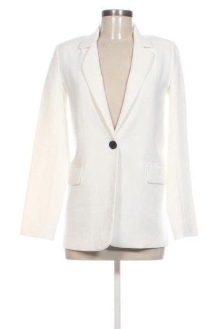 Sacou de femei Pull&Bear, Mărime S, Culoare Alb, Preț 131,23 Lei, #137429725