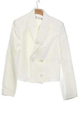 Sacou de femei Zara, Mărime XS, Culoare Alb, Preț 156,89 Lei, #137437414