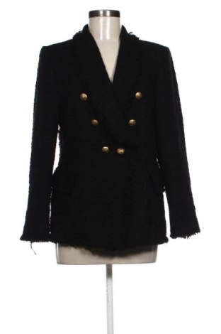 Sacou de femei Zara, Mărime XL, Culoare Negru, Preț 309,70 Lei, #137451685