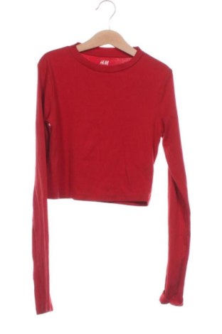 Dětská halenka  H&M, Velikost 10-11y/ 146-152 cm, Barva Červená, Cena  170,00 Kč, #137426511