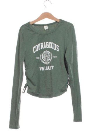 Bluză pentru copii SHEIN, Mărime 13-14y/ 164-168 cm, Culoare Verde, Preț 40,84 Lei, #137428480